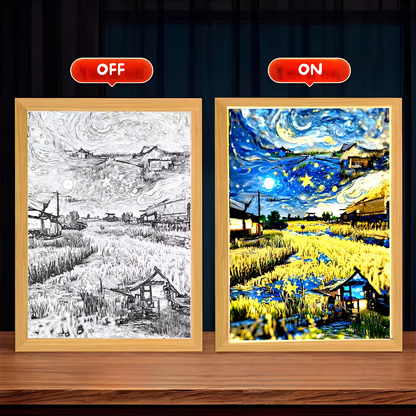 Marco iluminado - Van Gogh